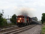 CN 2420 leads NS train 6W4 past the Fairgrounds